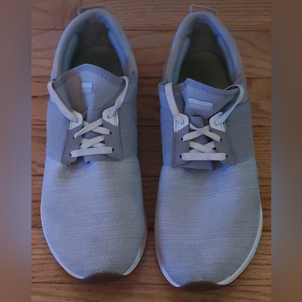 New Balance DynaSoft Nergize v3 Gray & White Sneakers Sz 10
